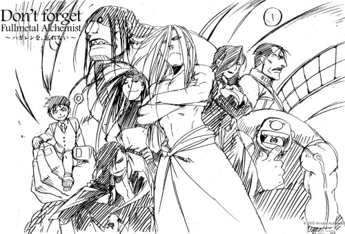 as-warm-as-choco:FULLMETAL ALCHEMIST: Brotherhood Official Art Series (X)