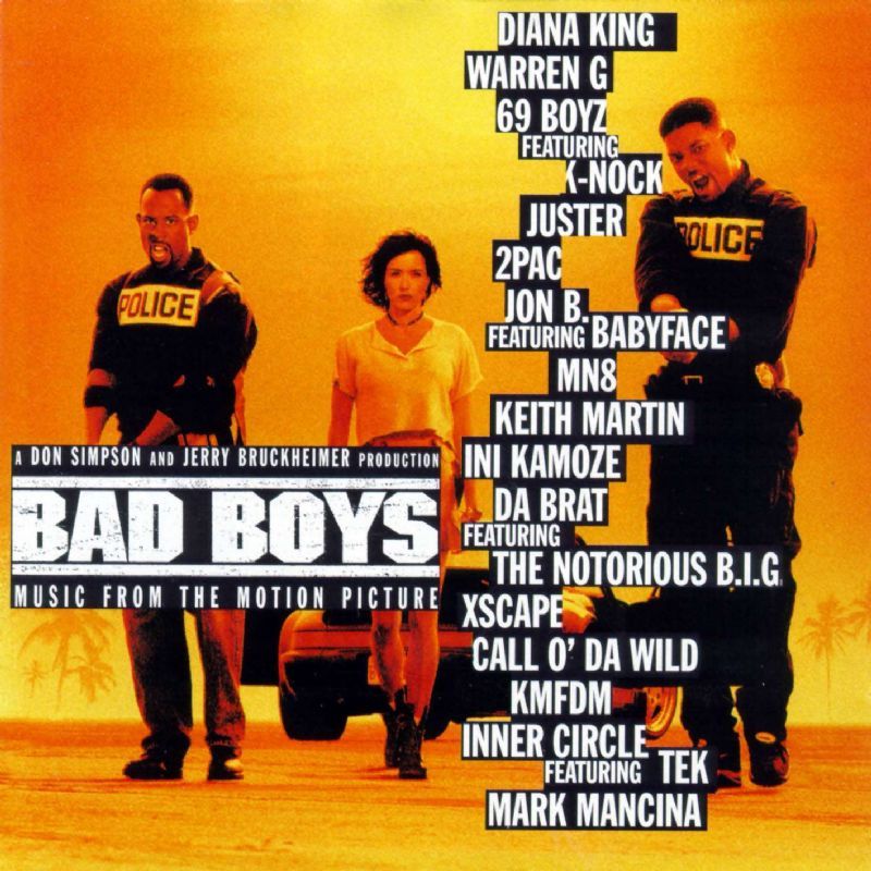 BACK IN THE DAY |3/21/95| The soundtrack to the movie, Bad Boys, is released on Sony