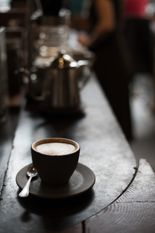 365daysofcoffee: cappuccino | four barrel coffee | sfNikon Df | Nikkor 50mm f/1.2