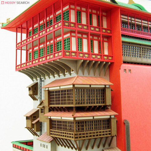 qinni:   [Miniatuart] Limited Edition ‘Spirited Away’ Aburaya (Unassembled Kit)