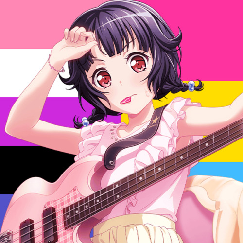 Genderfluid/Pansexual Rimi Ushigome icons! For anonymous-mod shinobu