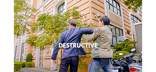 tytangfei: -“That guy…he’s impulsive, stubborn, destructive, and childish. But&he
