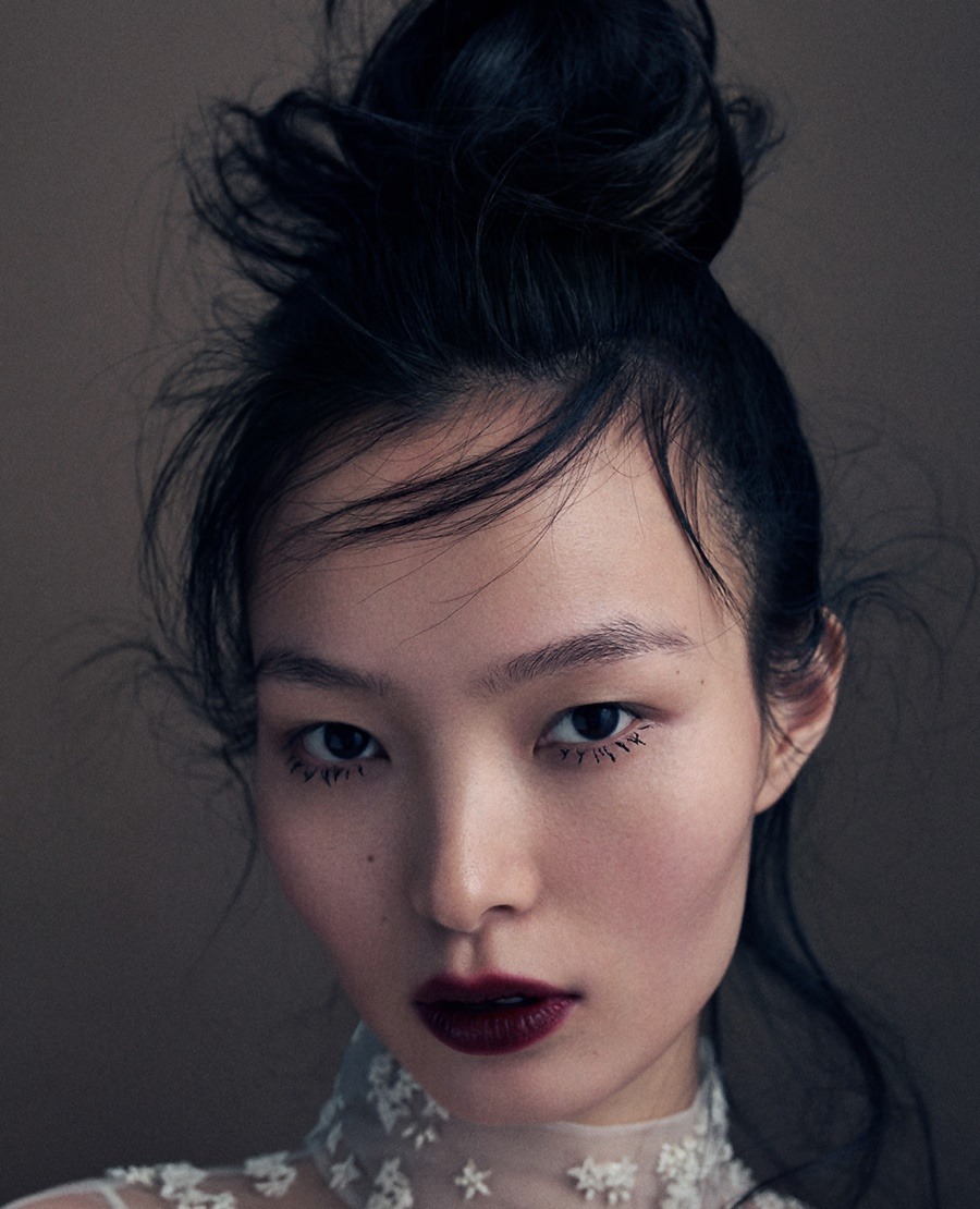 pocmodels:  Ling Ling Liu by Xu Xiaowei for Vogue Hong Kong - June 2019