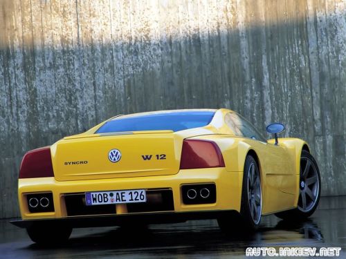 german-cars-after-1945:  VW W12 Syncro Concept Car - 1997 