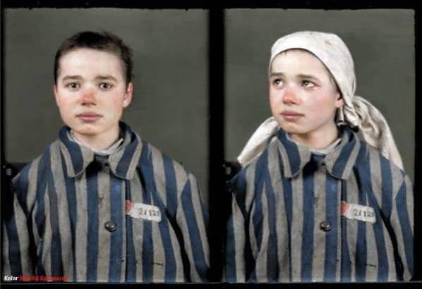 Mai più….
Aveva le lacrime agli occhi…
Krysia Trzesniewska (1929 - 1943), 14enne polacca assassinata nel campo di sterminio tedesco KL Auschwitz.
Krysia è stata portata da Zamosc al campo di morte il 13 dicembre 1942 e registrata come prigioniera...
