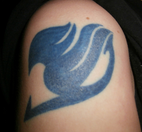 The Anime Obsession My Tattoo S Thus Far 1 Fairy Tail Guild Symbol