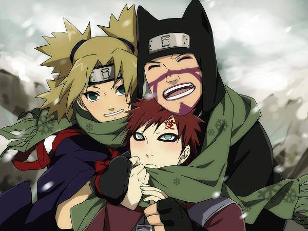 winds-of-sunagakure:  Sand Siblings ♥ 