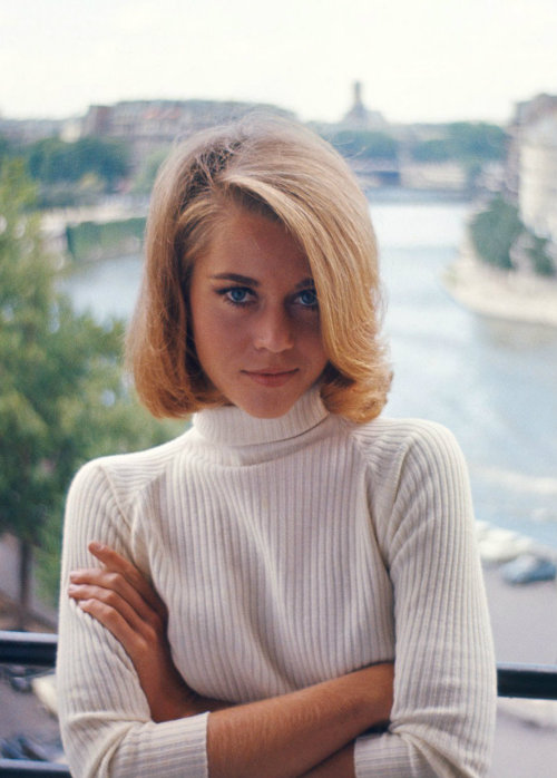 ciao-belle - Jane Fonda by Willy Rizzo; Paris, 1963