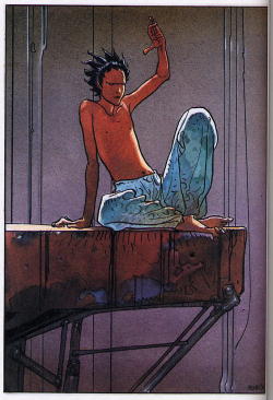 globalcausalityviolation:   Akira by Moebius