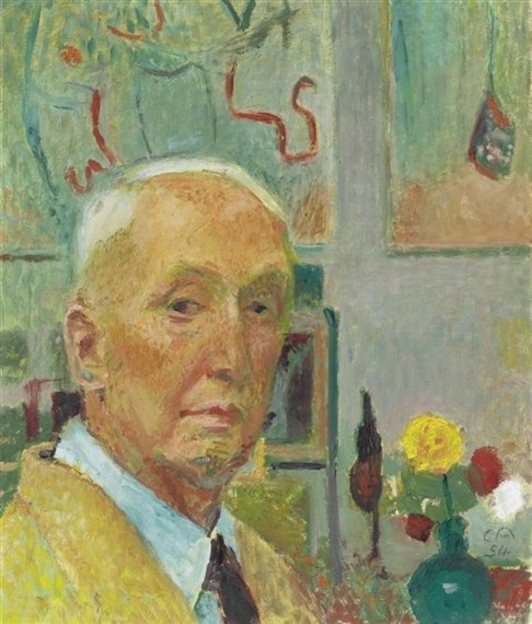 Self portrait, 1954, Cuno Amiet