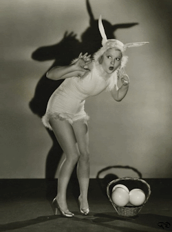 mothgirlwings:Mary Carlisle as the Easter Bunny - c. 1930’s I like eggs