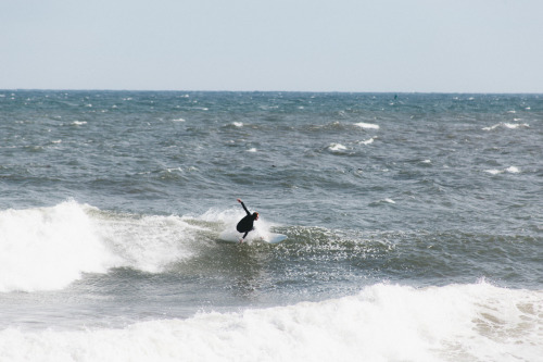 Fall swells at Rye Rocks