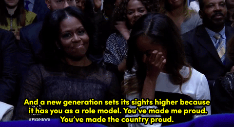 micdotcom: And then there was this moment. More from Obama’s farewell speech. 