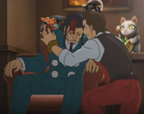 turnabout4what:Can we take a moment to discuss Apollo’s level of comfort with touching and being touched by everyone around him?? Because this boy is surprisingly cuddly