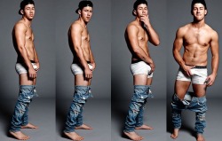 underwearnewsbriefs:  Nick Jonas in Calvin