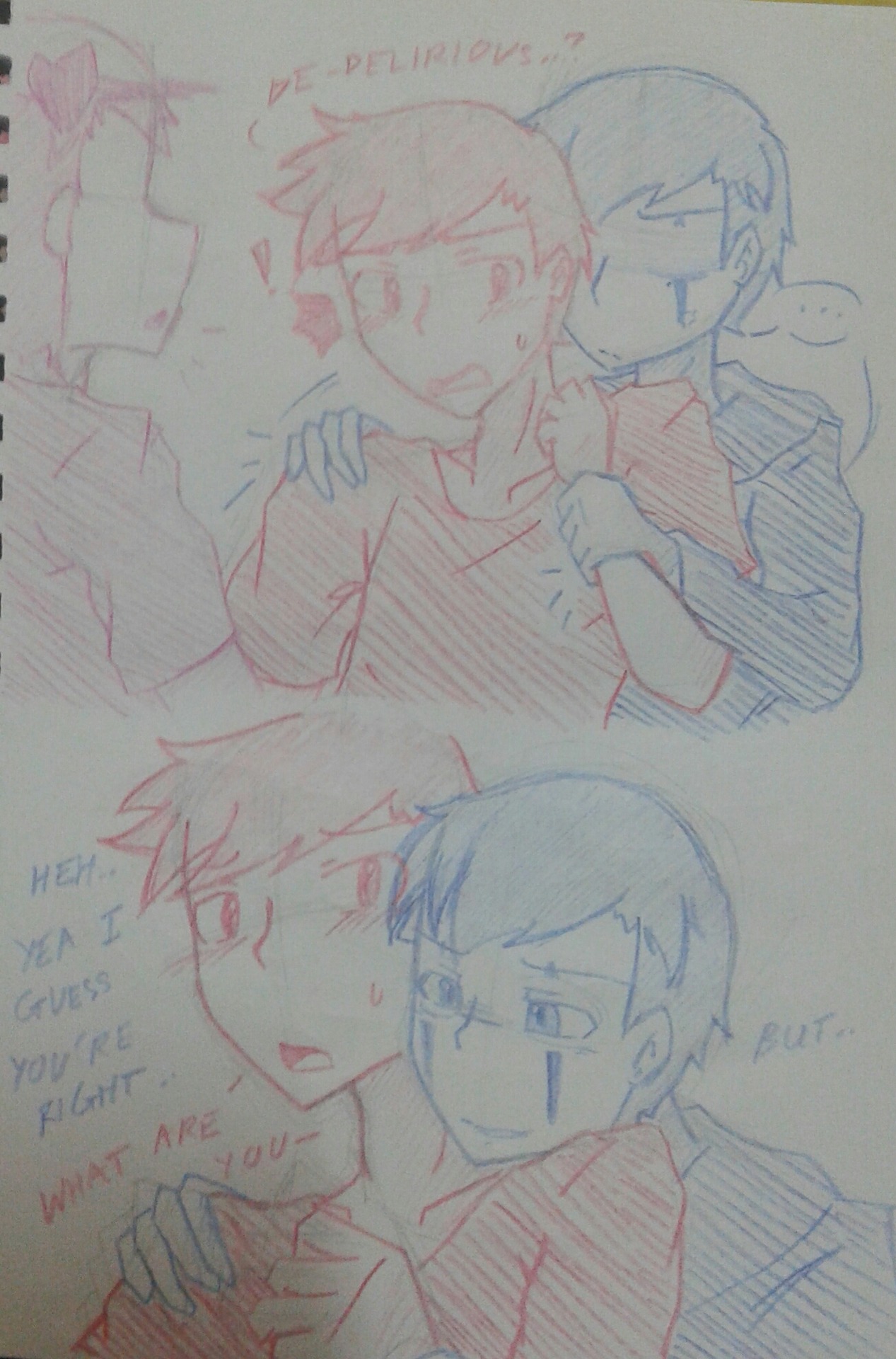 creazygirl-nsmr186:  》My comic: H2oVanCat - Hickeys Part 2/2《 Also I actually