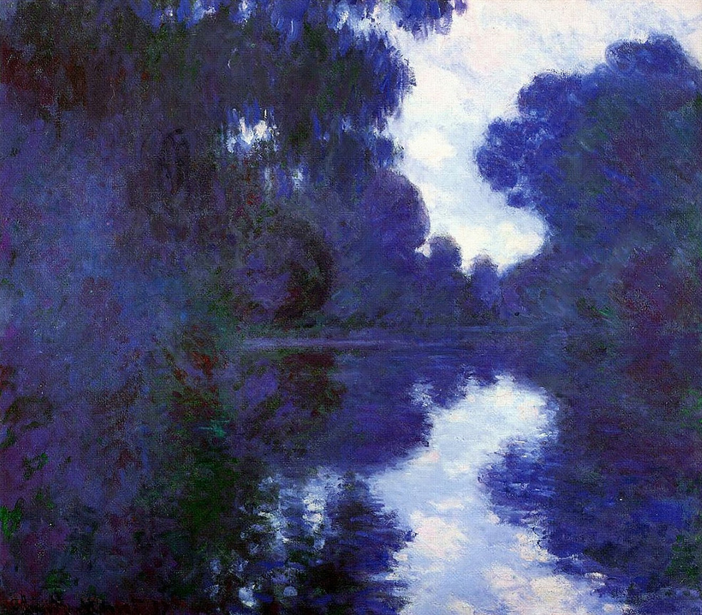  Claude Monet (Fr. 1840-1926 ), Matinée sur la Seine, temps net, 1897, huile sur