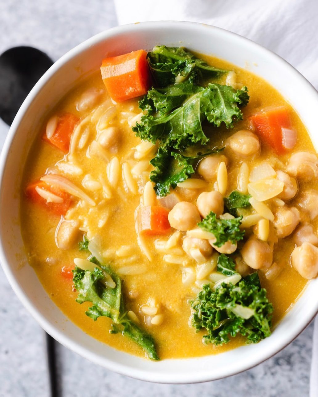 Chickpea Miso Pasta Soup Recipe Instagram Vegan Miche hishamnishka