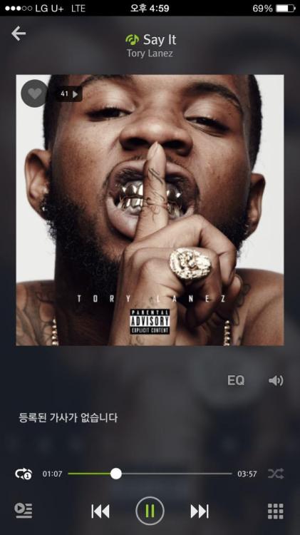 150826 Rap Monster’s Tweet &lsquo;You gon have to more than just say it&rsquo; 미친 노래.&