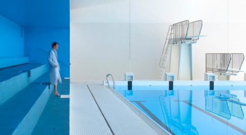 archatlas:  Bagneux Swimming Pool Dominique Coulon et Associés 