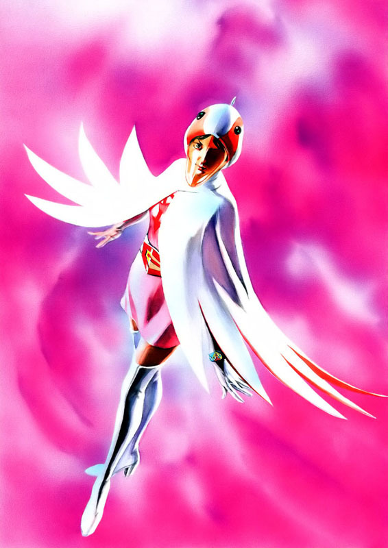 davescomics:  In anticipation of the new Gatchaman Movie, here’s the awesome “Battle