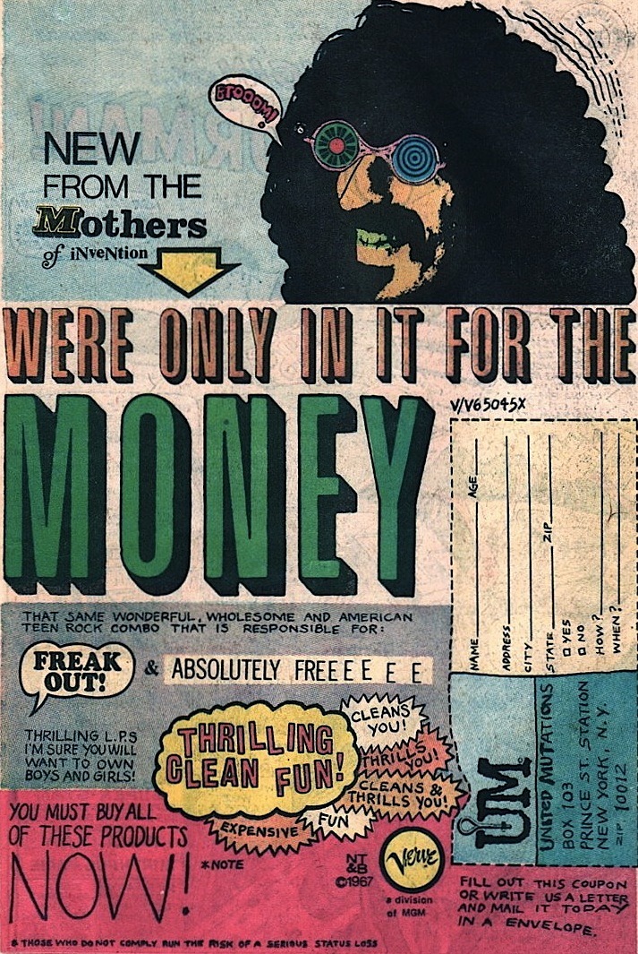 magictransistor:  Frank Zappa and the Mothers of Invention: ‘We’re Only In It