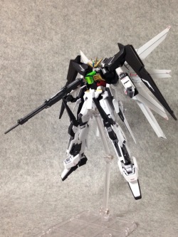 ani-plamo:  1/144 HG Gundam XX (X-cross) by MORIRIN Kits used: HGAW Gundam DX HG Gundam Kyrios and Aryios   this is an awesome custom kit the guy who made this is a genius