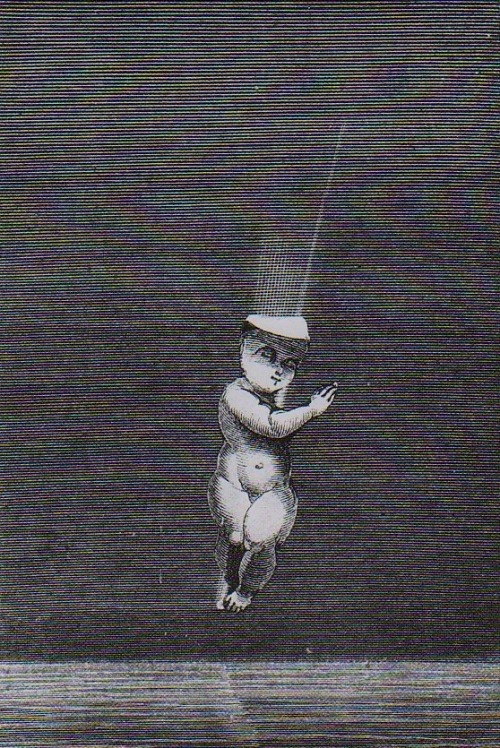 magictransistor:Max Ernst. The Sky Opens Twice (II), La Femme 100 Têtes. 1929.  