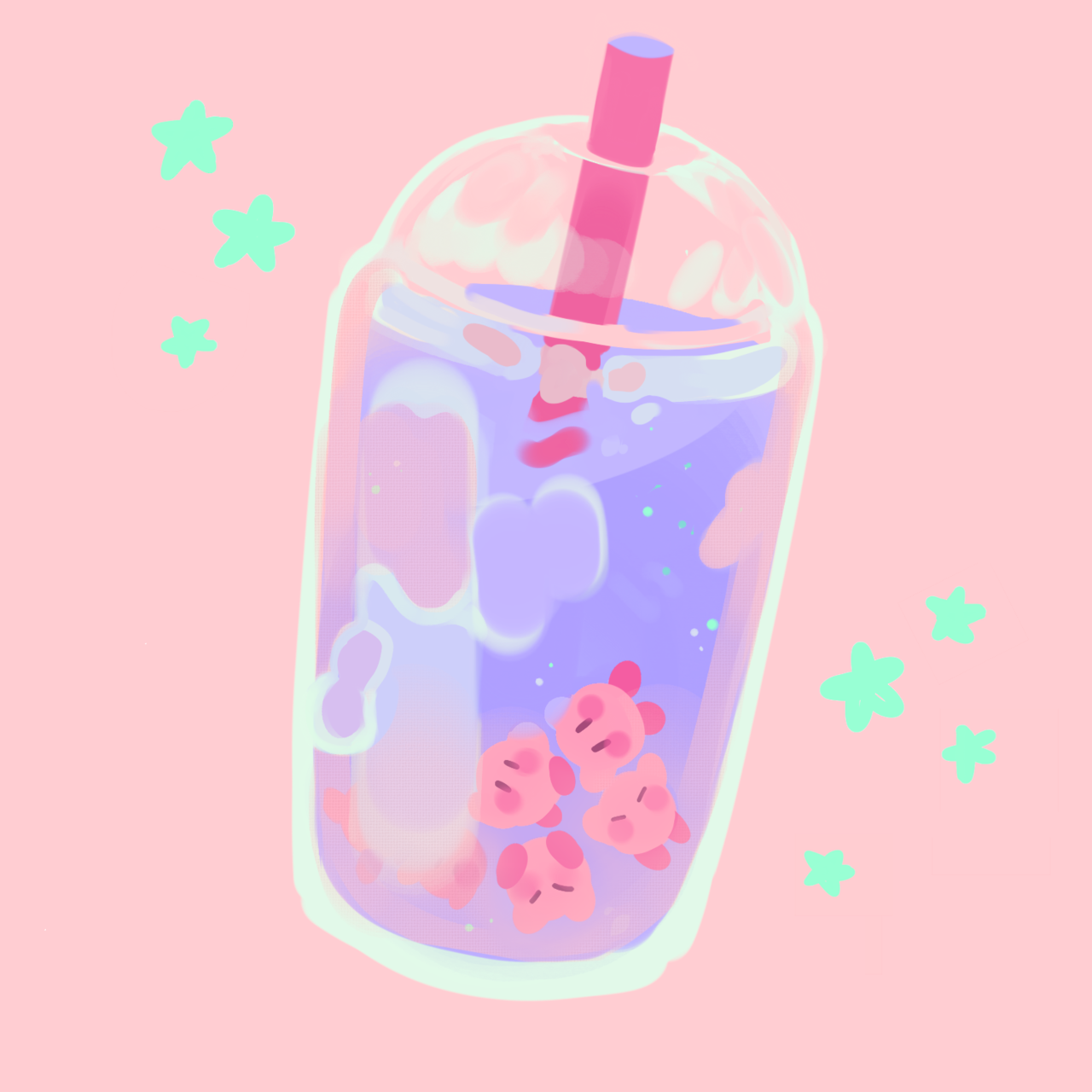 ieafy:  Boba Kirby  