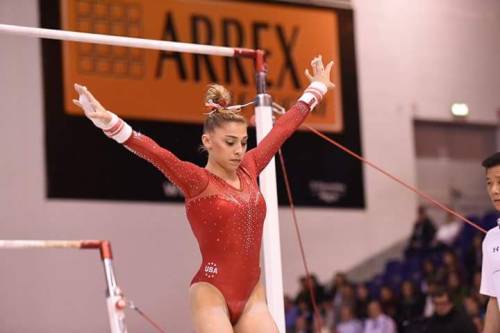 sparklesandchalk:
“ 2016 Jesolo Trophy: Ashton Locklear
”
Ashton on bars