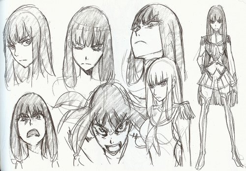 XXX h0saki:  Initial designs of Satsuki by Sushio photo