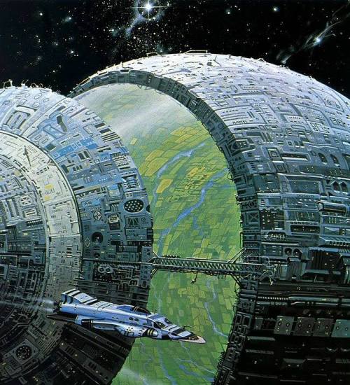 sciencefictionworld:“Spacegoing Earth” by Angus McKie.My Blogs: Beautiful WarbirdsFull Afterburn