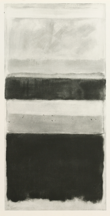dailyrothko - Mark Rothko, Rothko in Black and WhiteBlack white...