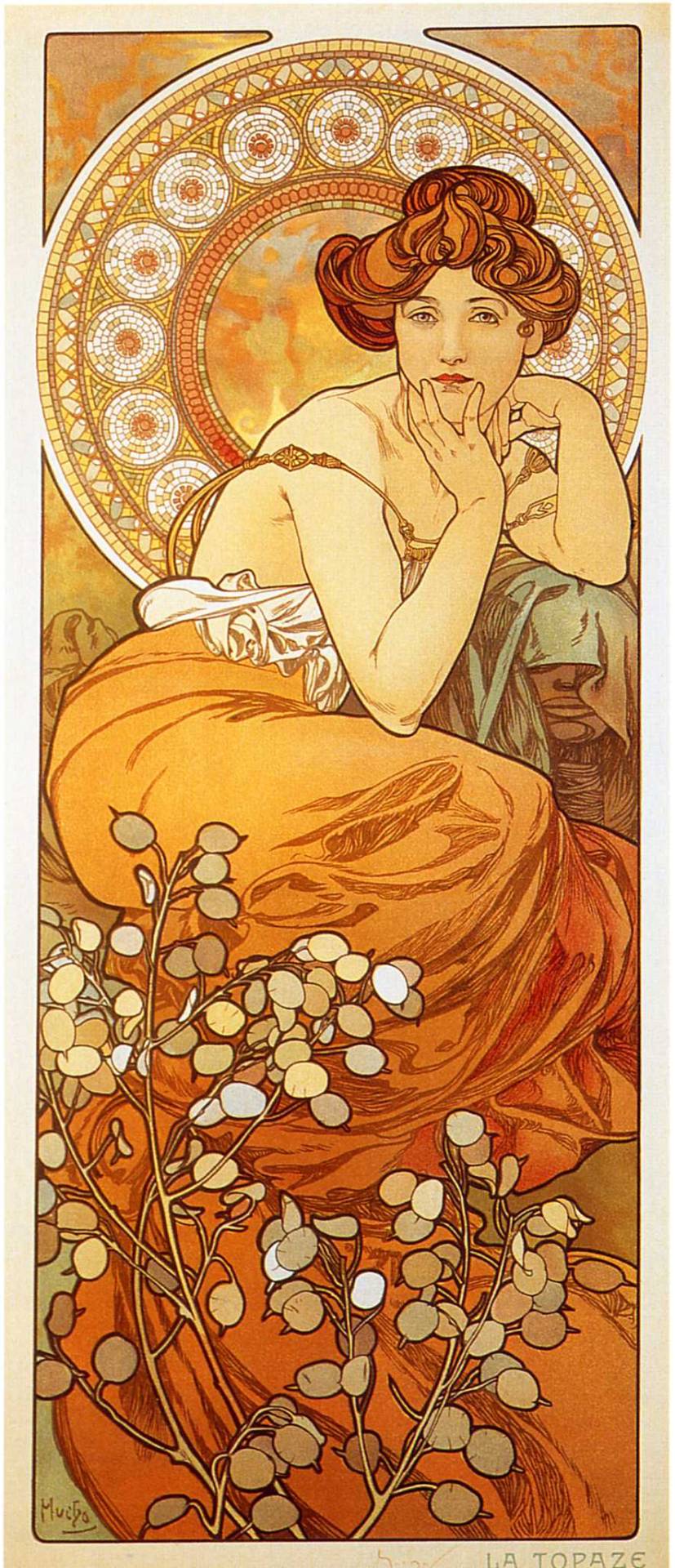 rememberance-of-things-past:  Some Mucha Drawings and Paintings  