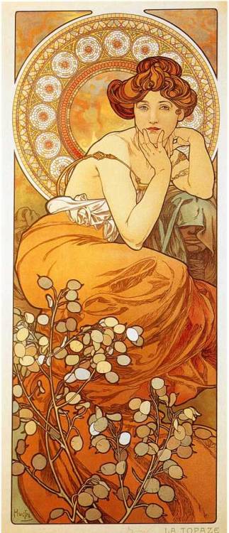 Sex artist-mucha:  Topaz, Alphonse Mucha pictures