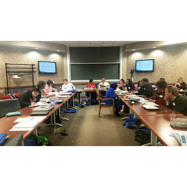 After lunch and during the break, faculty participants sat down with their liaison librarians for the first of many collaborative meetings. #FayettevilleInfoLit #ChesnuttLibrary #InsideChesnuttLibrary #FayState #BroncoPride #academiclibrary...