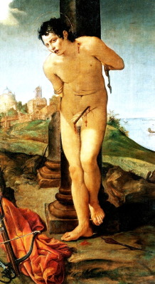 Annibale Carracci, Saint Sebastian, c. 1583
