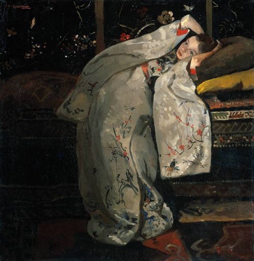 George Hendrik Breitner, “Girl in kimono”, 1894
