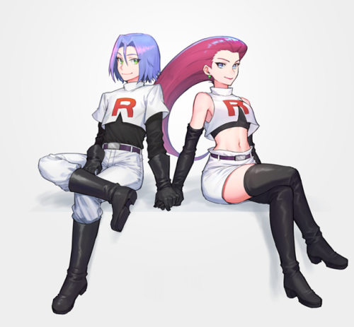 XXX teamrocket-japanese-fanarts: By 브룩/BRooK photo