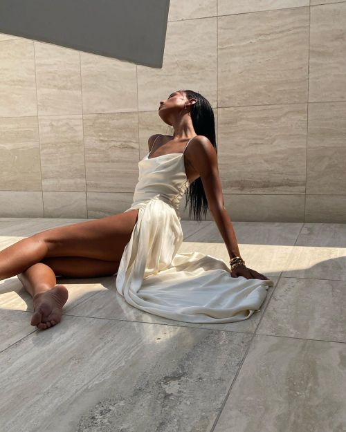 victoriasmodels:Jasmine Tookes for Gritty Pretty, Spring 2020 // BTS