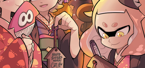 gomigomipomi: I have been sharing sample pages for my upcoming Splatoon fan art book