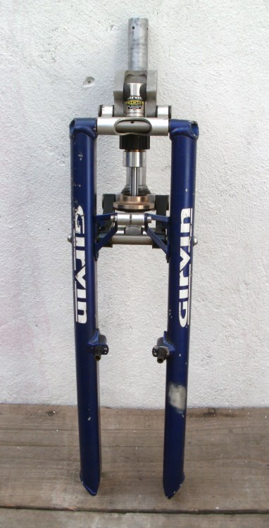 mtbsalvage:  Girvin Pro-flex front suspension forks restoration project. Got hold of a Pro-flex XPX 