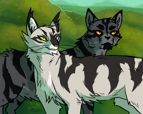 rexpaw:Longtail & Darkstripe //Larger version//