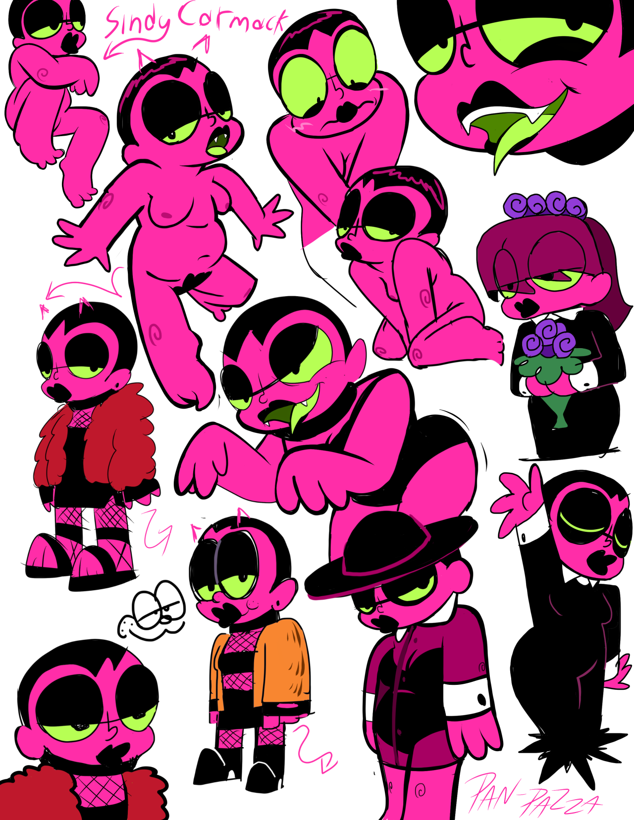 pan-pizza:  Sketch dumb. Some from my 1st official Art Stream. Joint my Picarto Stream.
