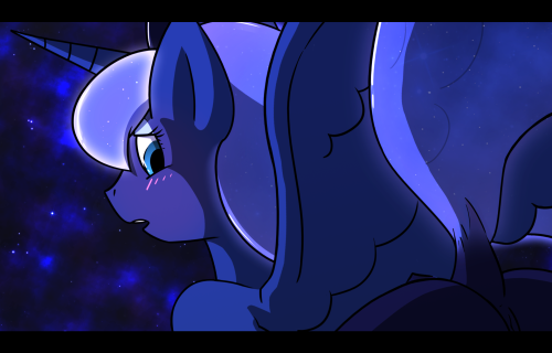 closetfizzle:  (Mod: Here’s a few edits of the finished Voyeur Luna pic. I’m glad I got that out of my system. Now I can go on to what will most likely be my final Fizzle response before going back to school.)  Unf~ o////o