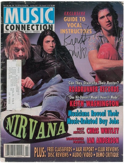 Nirvana + Magazine Covers