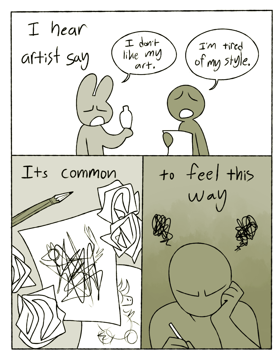 cremsie:A small personal comic I’ve been working on about art and perspective.With