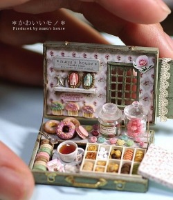 queenbean03:  mayahan:  Miniature Food Art