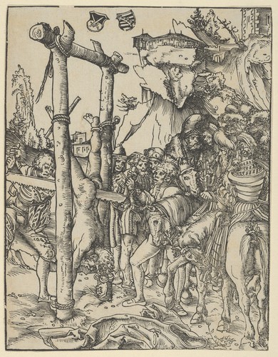 Simon, from The Martyrdom of the Twelve Apostles, Lucas Cranach the Elder, Metropolitan Museum of Ar