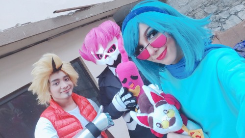 Had tons of fun with my Mystery Skulls gang last weekend Lewis: @stormagedoomArthur: @grayfoxar